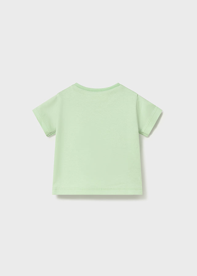 Camiseta manga curta - mayoral - New Born menino - SS26-1073