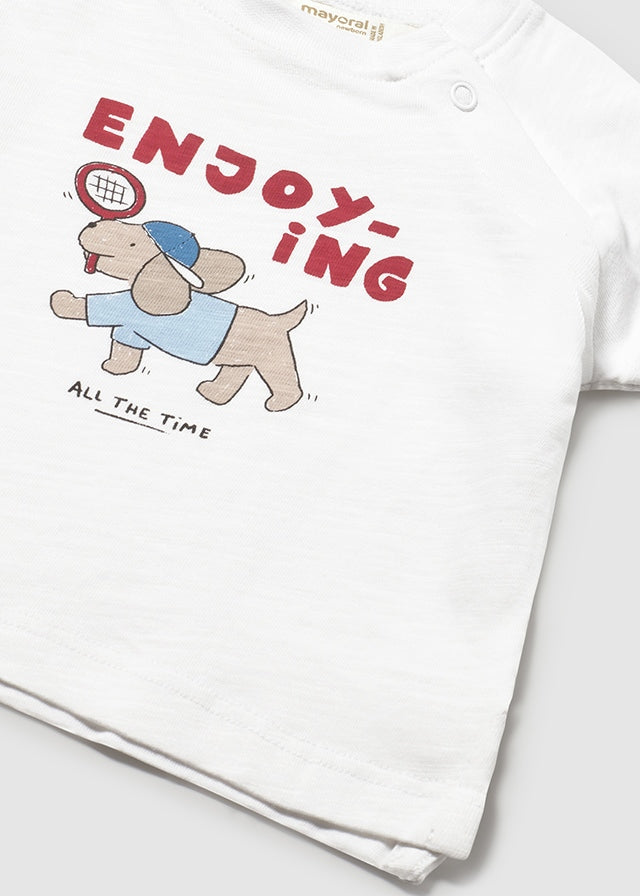 Pack 2 camisetas m/curta - mayoral - New Born menino - SS26-1074