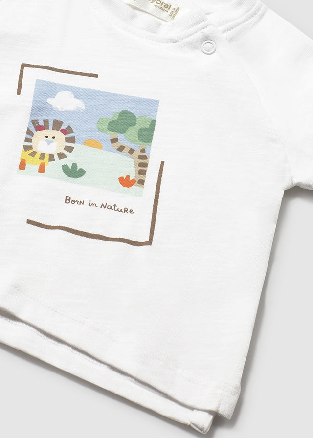 Pack 2 camisetas m/curta - mayoral - New Born menino - SS26-1074