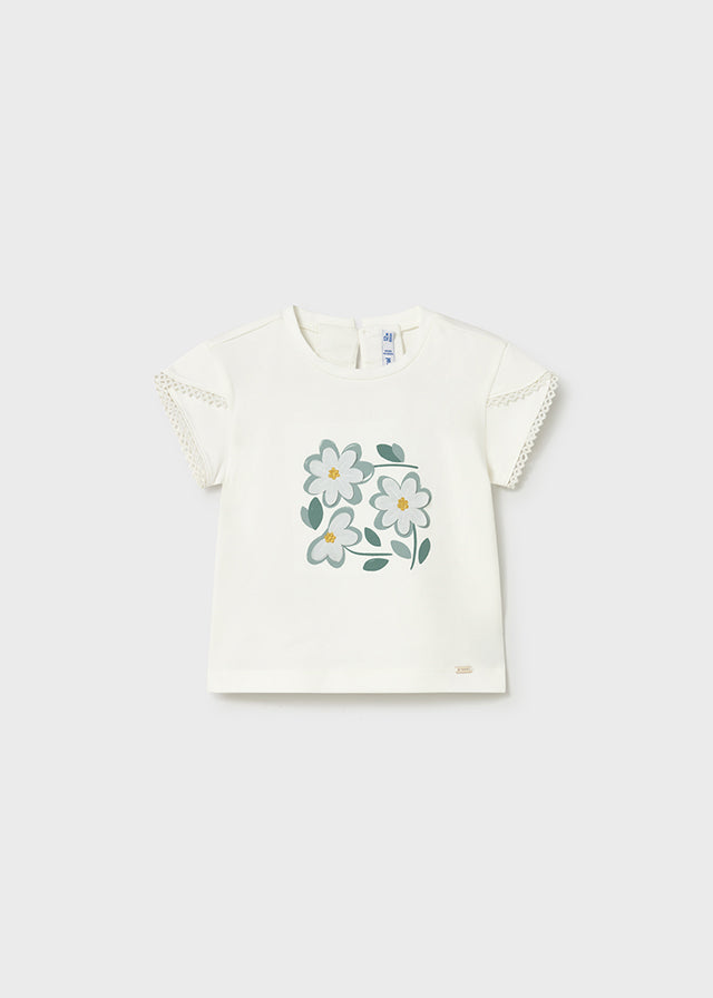 Camiseta manga curta - mayoral - Baby menina - SS26-1079
