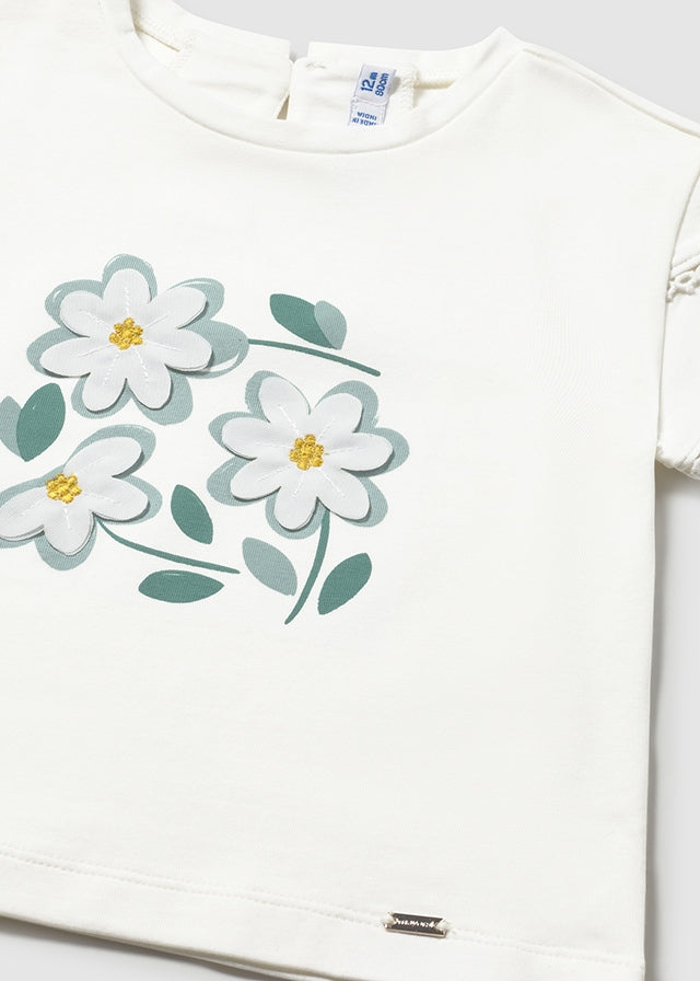Camiseta manga curta - mayoral - Baby menina - SS26-1079