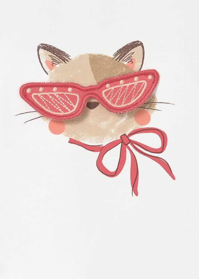 Camiseta m/cta gráfica - mayoral - Baby menina - SS26-1080