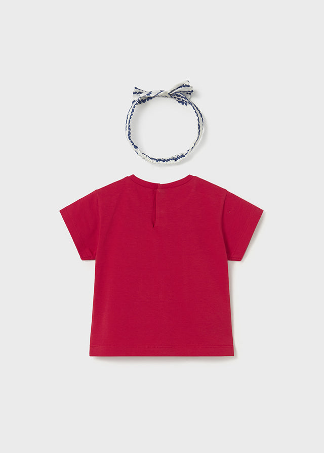 T´shirt com bandolete - mayoral - Baby menina - SS26-1081