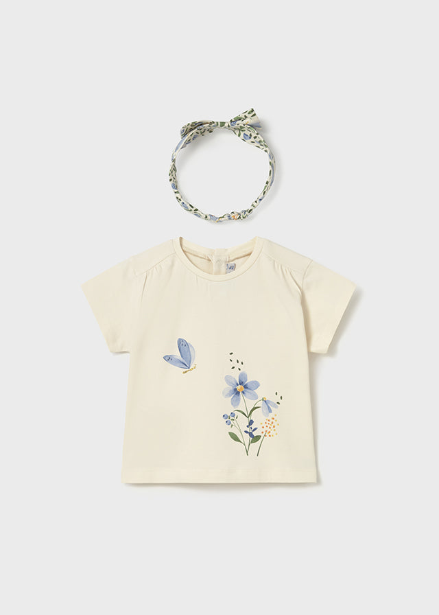 T´shirt com bandolete - mayoral - Baby menina - SS26-1081