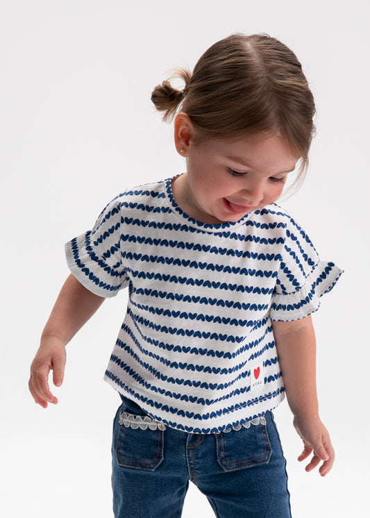 Camiseta estampada - mayoral - Baby menina - SS26-1082