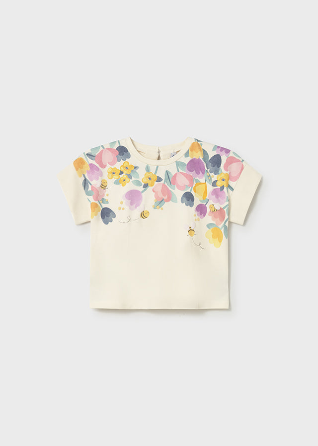 Camiseta serigrafia - mayoral - Baby menina - SS26-1085