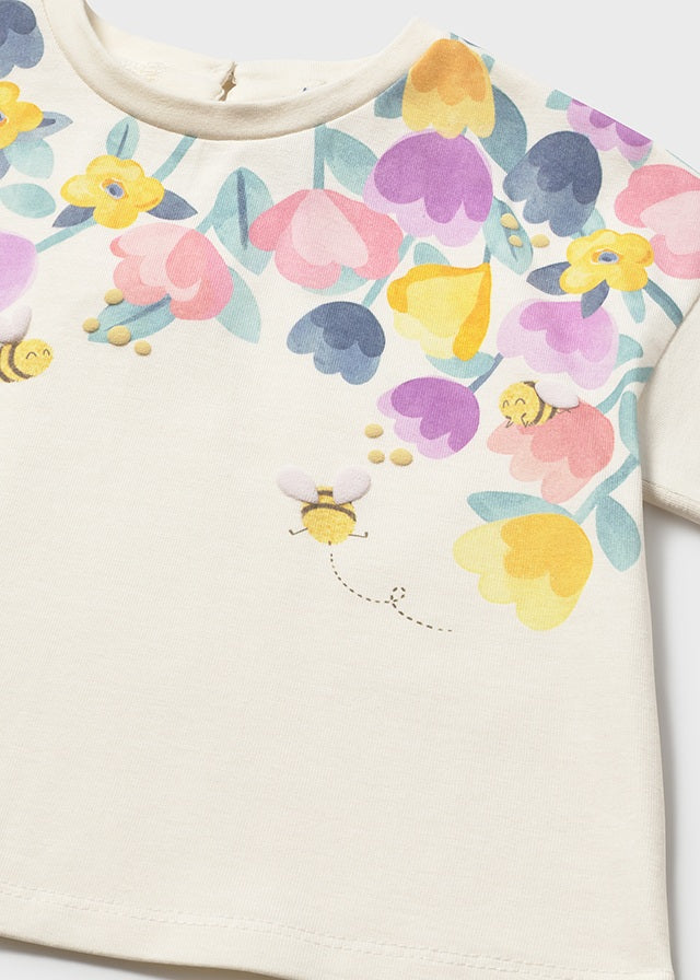 Camiseta serigrafia - mayoral - Baby menina - SS26-1085