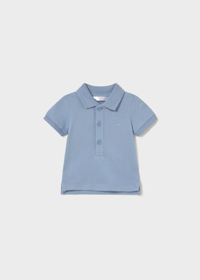 Polo m/curta granito - mayoral - New Born menino - SS26-1102