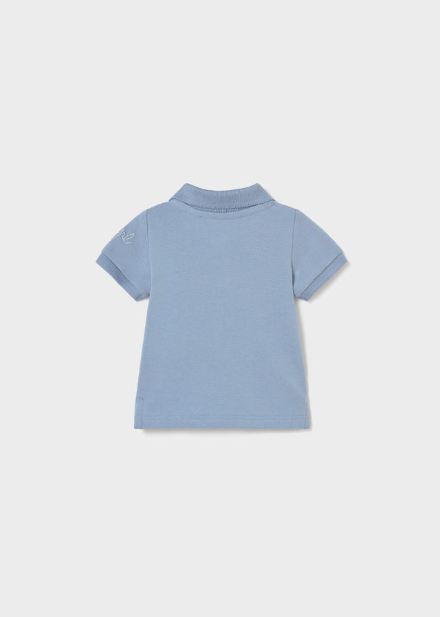 Polo m/curta granito - mayoral - New Born menino - SS26-1102