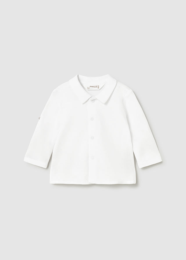 Camisa gola - mayoral - New Born menino - SS26-1103
