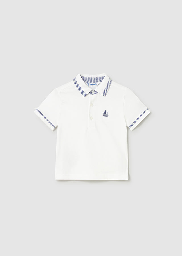 Polo m/curta combinado - mayoral - Baby menino - SS26-1107