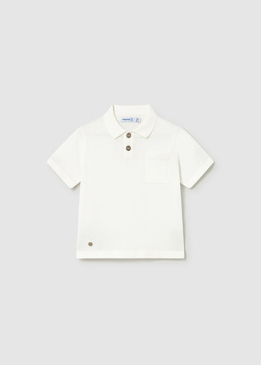 Polo m/curta tricô - mayoral - Baby menino - SS26-1109