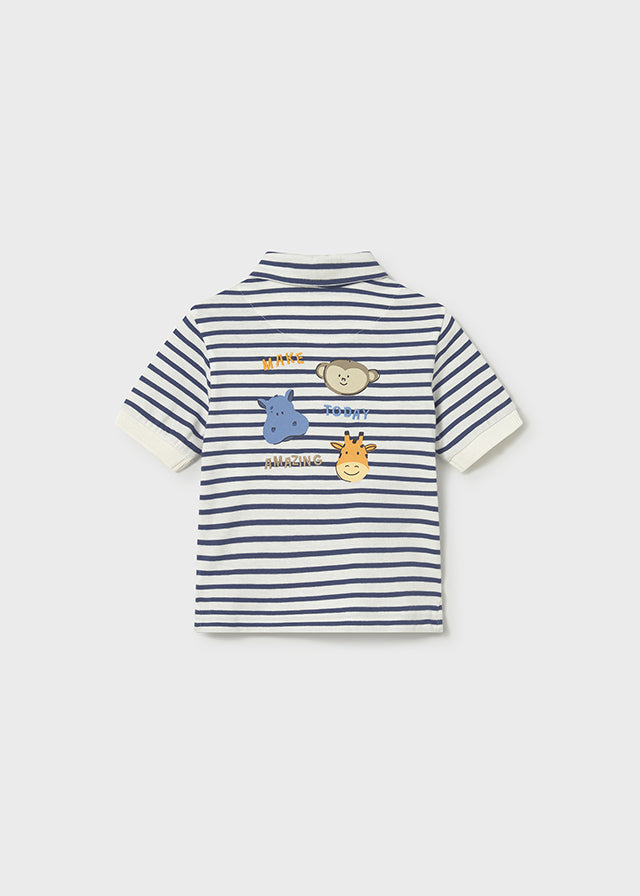Polo m/c bordado - mayoral - Baby menino - SS26-1110