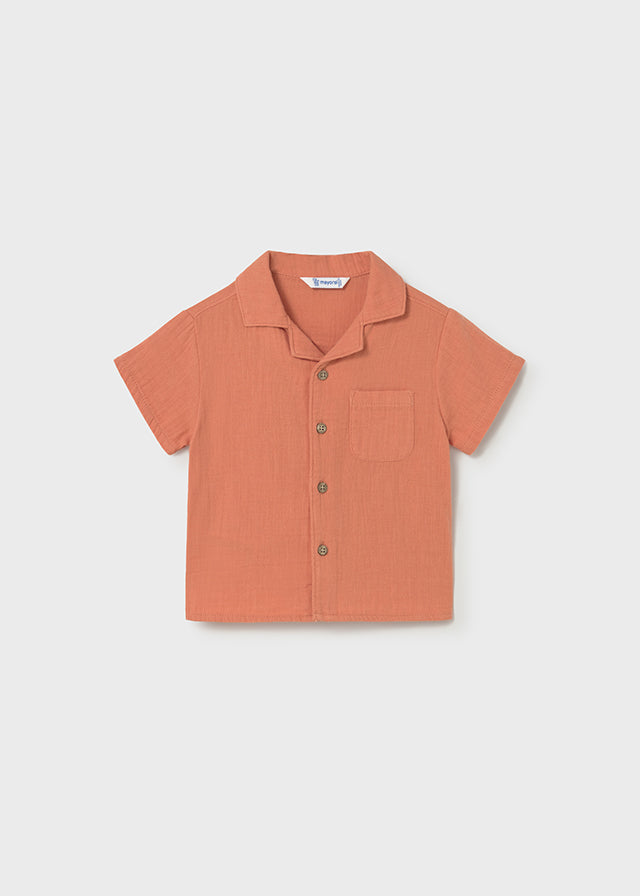 Camisa m/c bambula - mayoral - Baby menino - SS26-1113