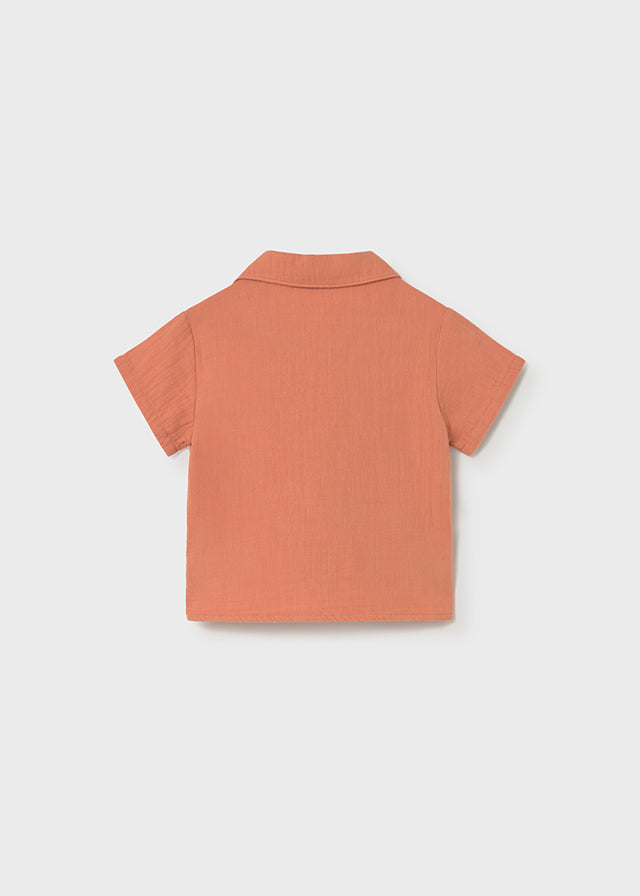 Camisa m/c bambula - mayoral - Baby menino - SS26-1113