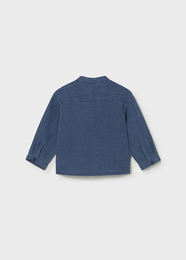 Camisa m/comp.bambula - mayoral - Baby menino - SS26-1117