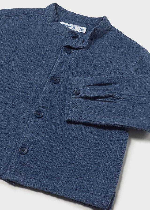 Camisa m/comp.bambula - mayoral - Baby menino - SS26-1117