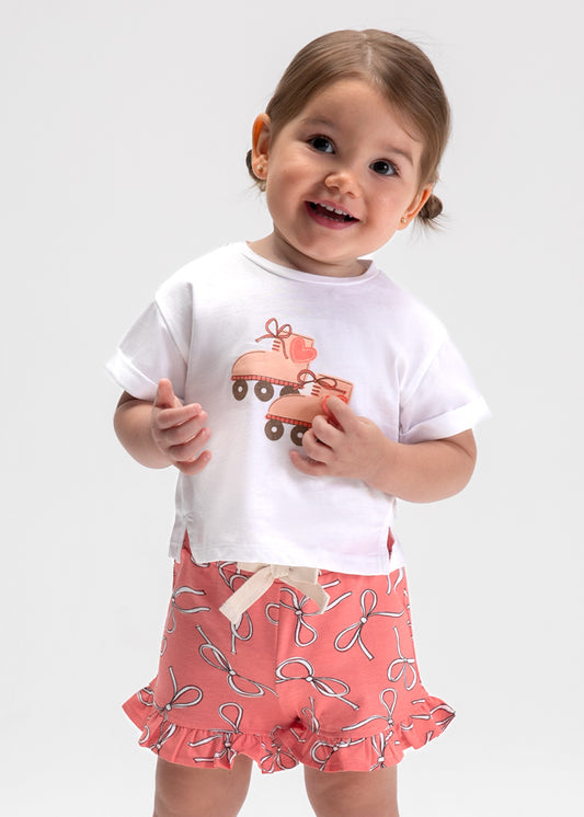 Conj. short - mayoral - Baby menina - SS26-1205