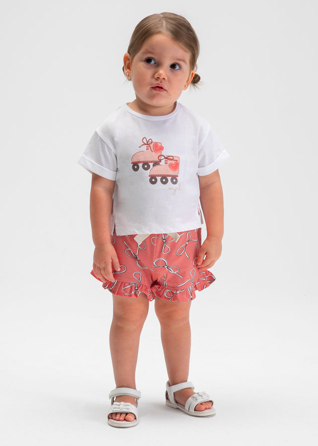 Conj. short - mayoral - Baby menina - SS26-1205