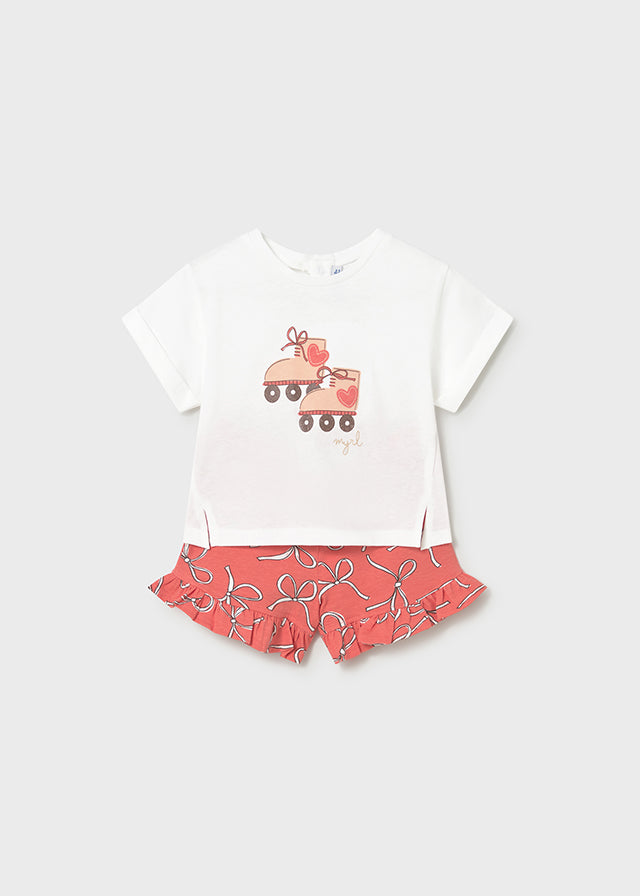 Conj. short - mayoral - Baby menina - SS26-1205