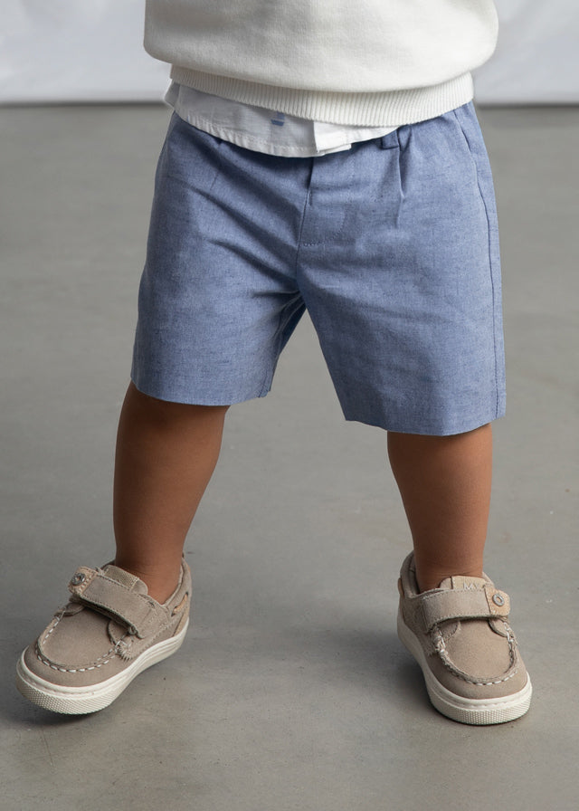 Calção linho suiting - mayoral - Baby menino - SS26-1215