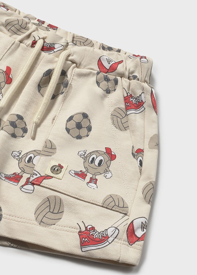 Bermuda felpa mix - mayoral - Baby menino - SS26-1218
