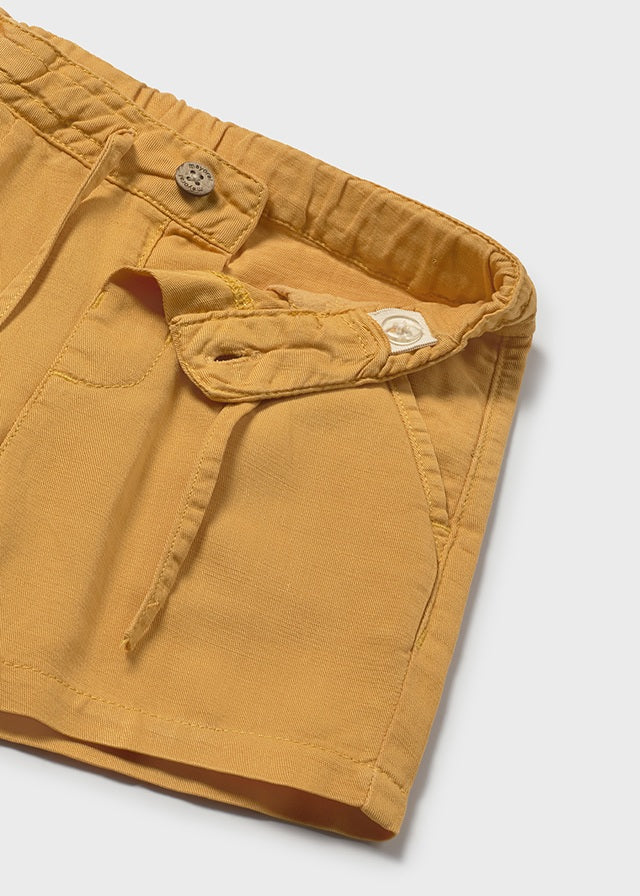 Bermuda linho relaxed - mayoral - Baby menino - SS26-1220