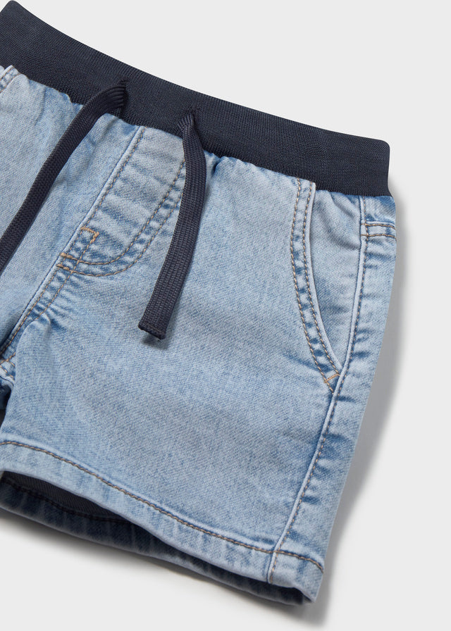 Bermuda soft denim jogger - mayoral - Baby menino - SS26-1221