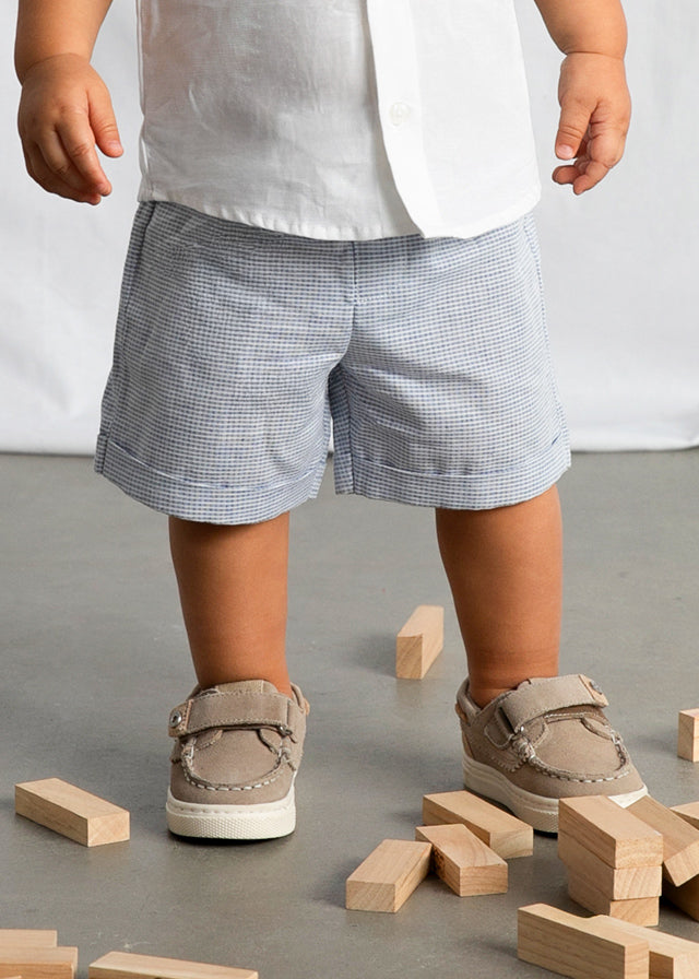 Conj. bermuda linho suiting. - mayoral - Baby menino - SS26-1225