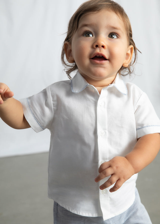 Conj. bermuda linho suiting. - mayoral - Baby menino - SS26-1225