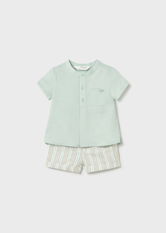Conj. calção - mayoral - New Born menino - SS26-1270