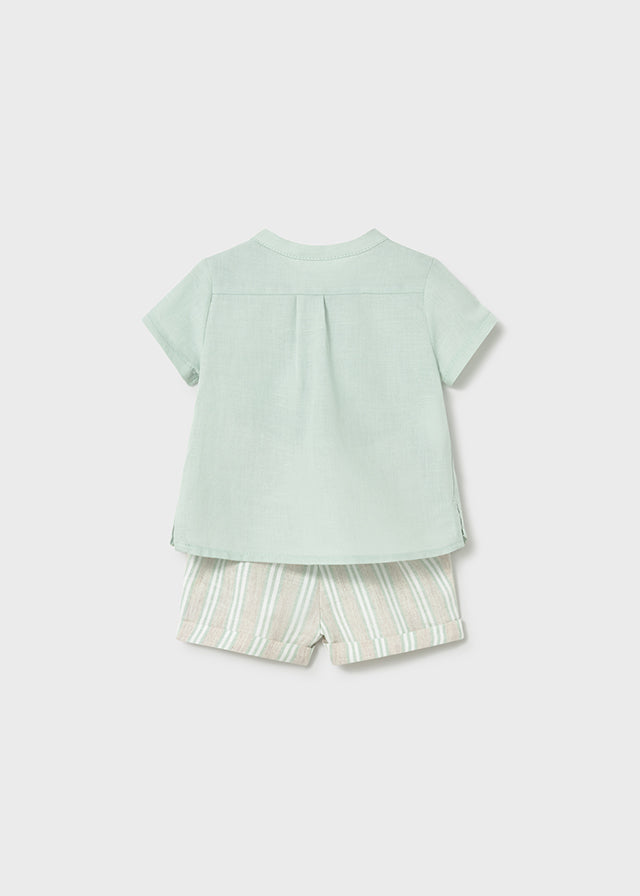 Conj. calção - mayoral - New Born menino - SS26-1270