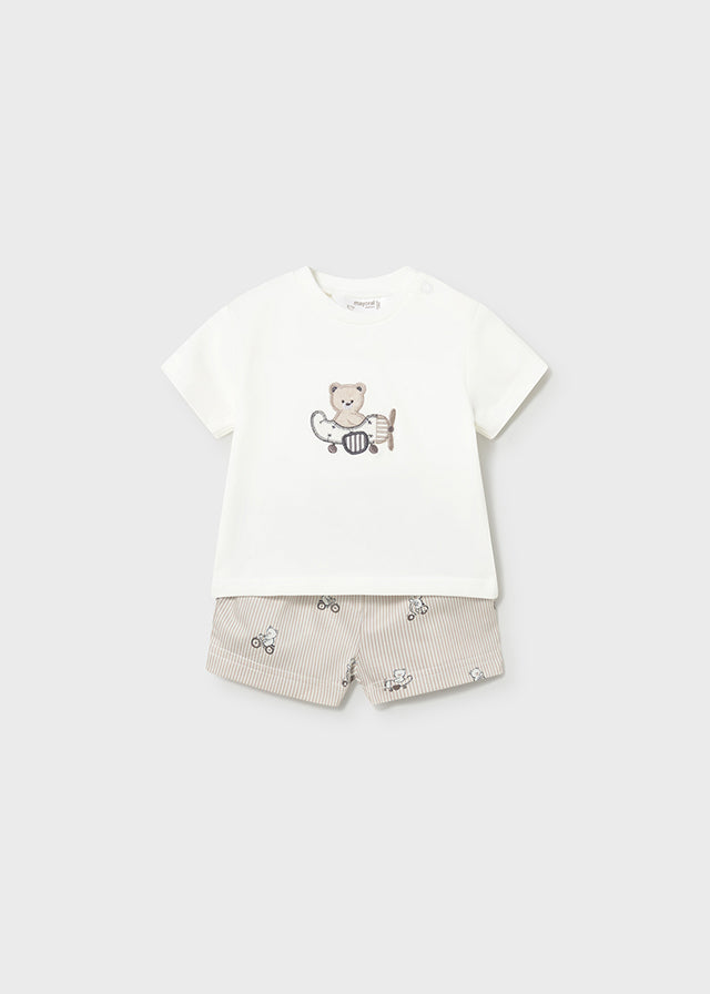 Conj. calção camiseta - mayoral - New Born menino - SS26-1275