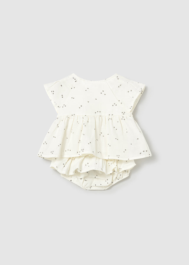 Conj. short gasa - mayoral - New Born menina - SS26-1286