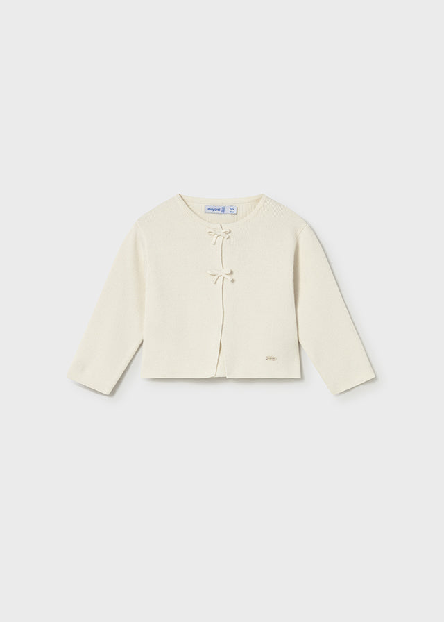 Casaco tricot comprido - mayoral - Baby menina - SS26-1307