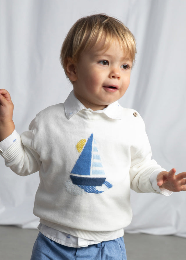Jersey intarsia - mayoral - Baby menino - SS26-1308