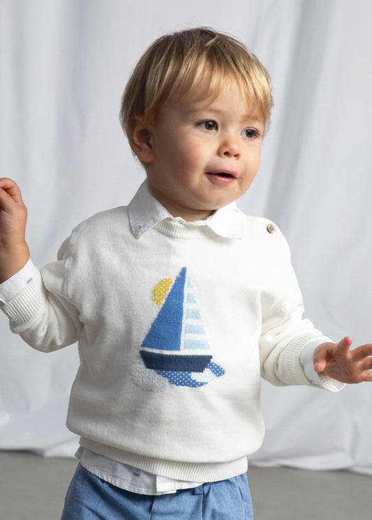 Jersey intarsia - mayoral - Baby menino - SS26-1308