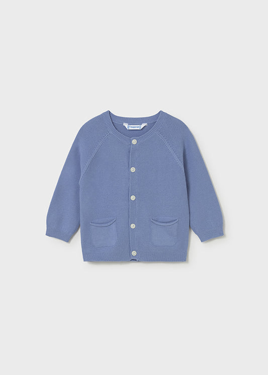 Casaco tricô gola redonda - mayoral - Baby menino - SS26-1311