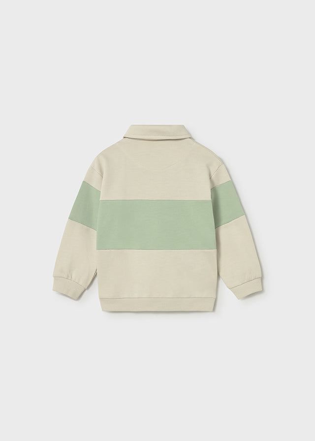 Sweat gola tipo polo - mayoral - Baby menino - SS26-1401