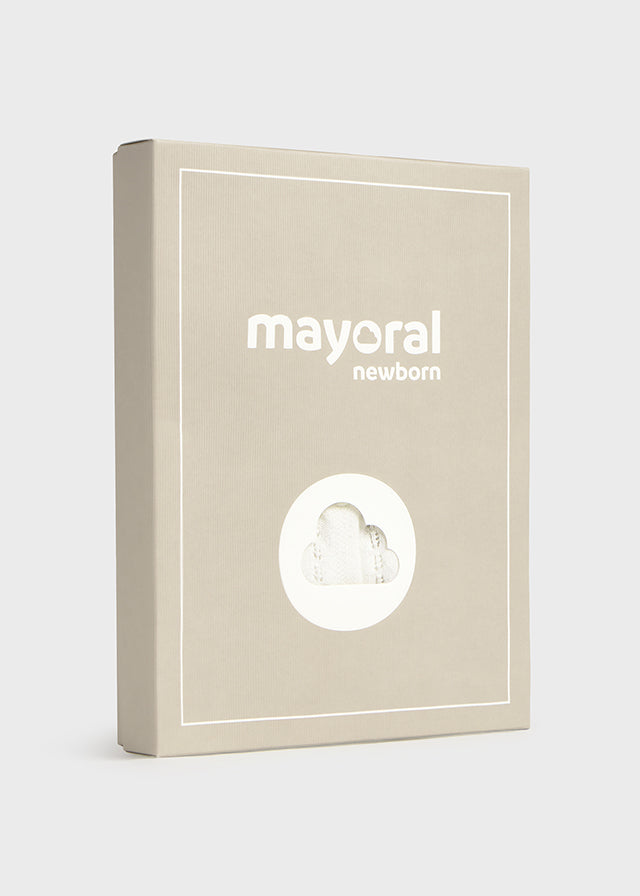 Conj. 3 peças tricô - mayoral - New Born menina - SS26-1507