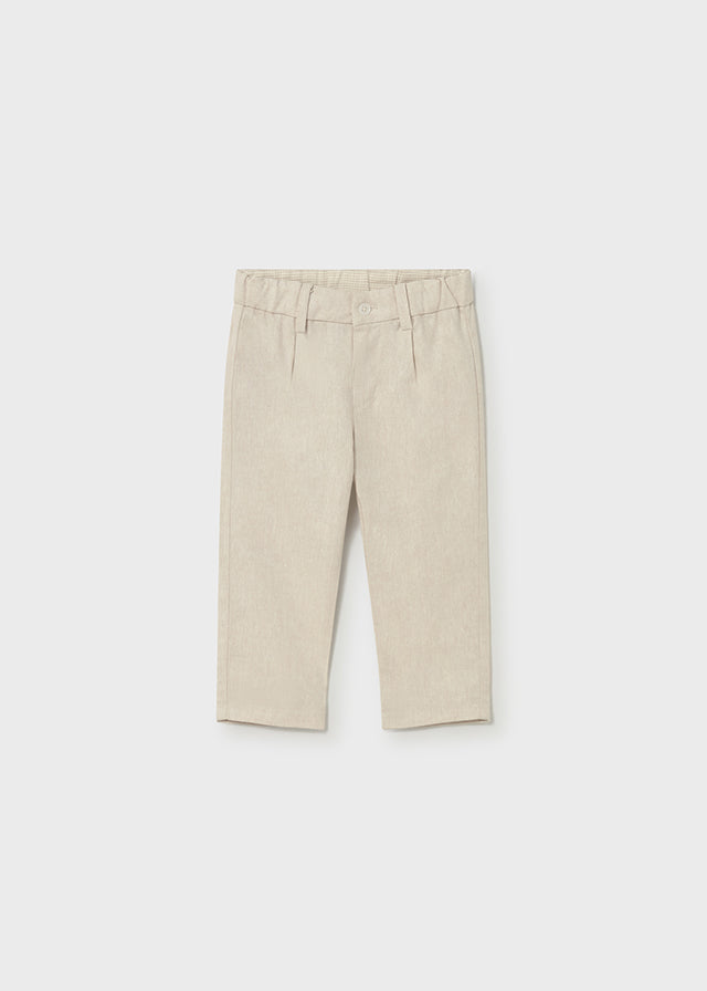 Calça linho suiting - mayoral - Baby menino - SS26-1517