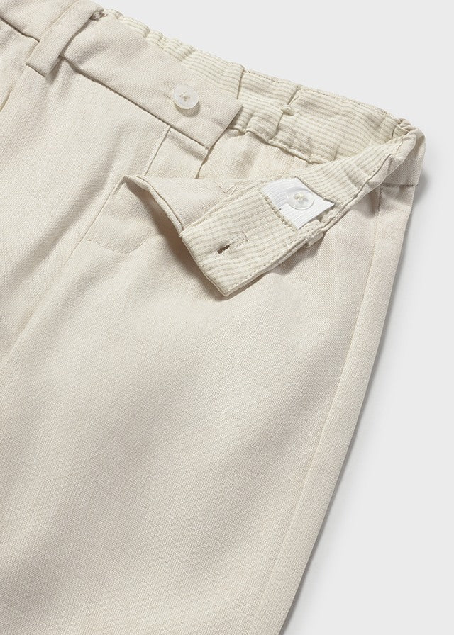 Calça linho suiting - mayoral - Baby menino - SS26-1517