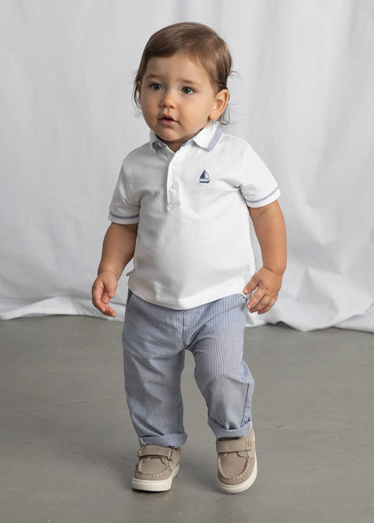 Calças Seersucker - mayoral - Baby menino - SS26-1518