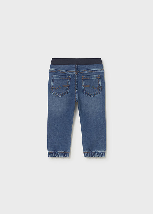 Calça soft denim jogger - mayoral - Baby menino - SS26-1520