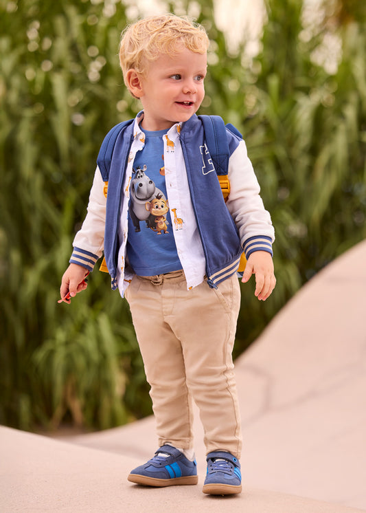 Calça linho relaxed - mayoral - Baby menino - SS26-1523