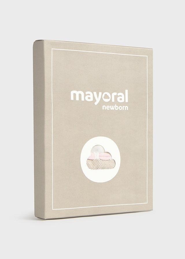 Conj.polaina tricot - mayoral - New Born menina - SS26-1594