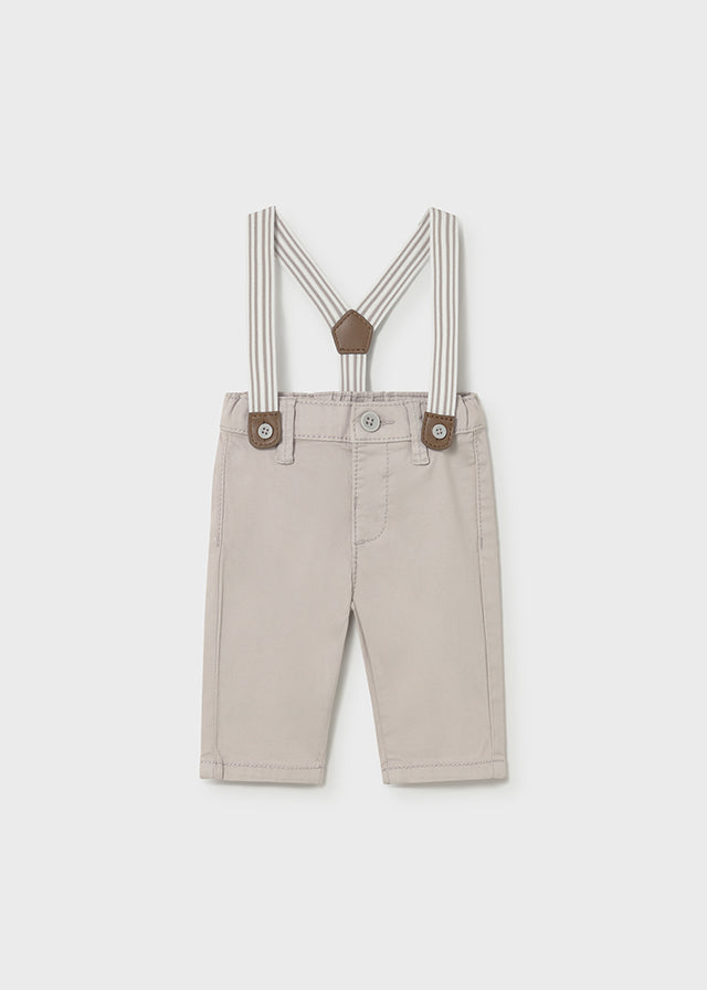 Calça sarja - mayoral - New Born menino - SS26-1596