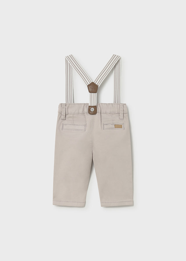 Calça sarja - mayoral - New Born menino - SS26-1596