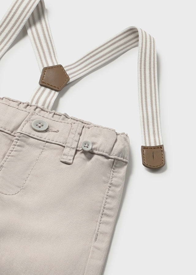 Calça sarja - mayoral - New Born menino - SS26-1596