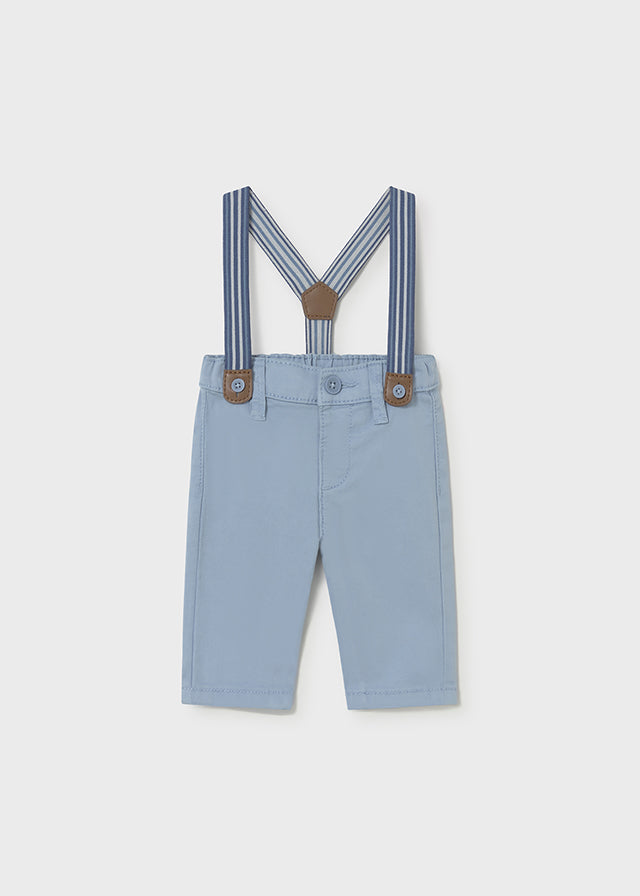 Calça sarja - mayoral - New Born menino - SS26-1596
